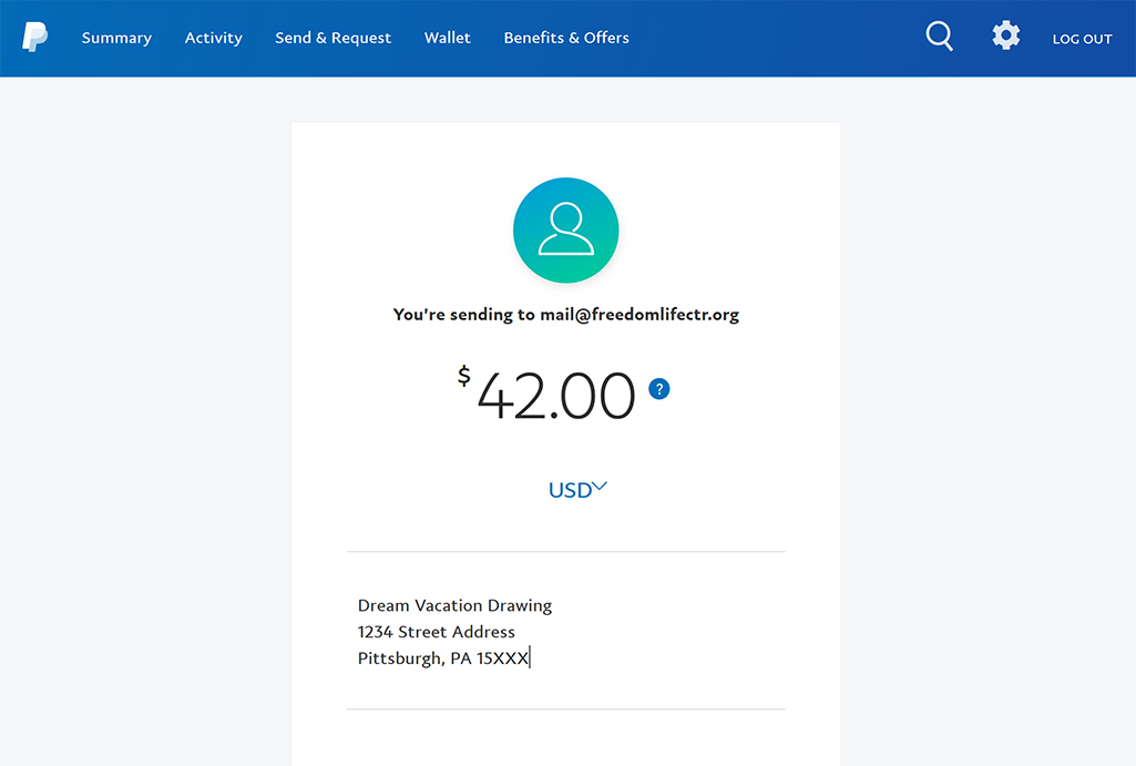 PayPal Screen 3