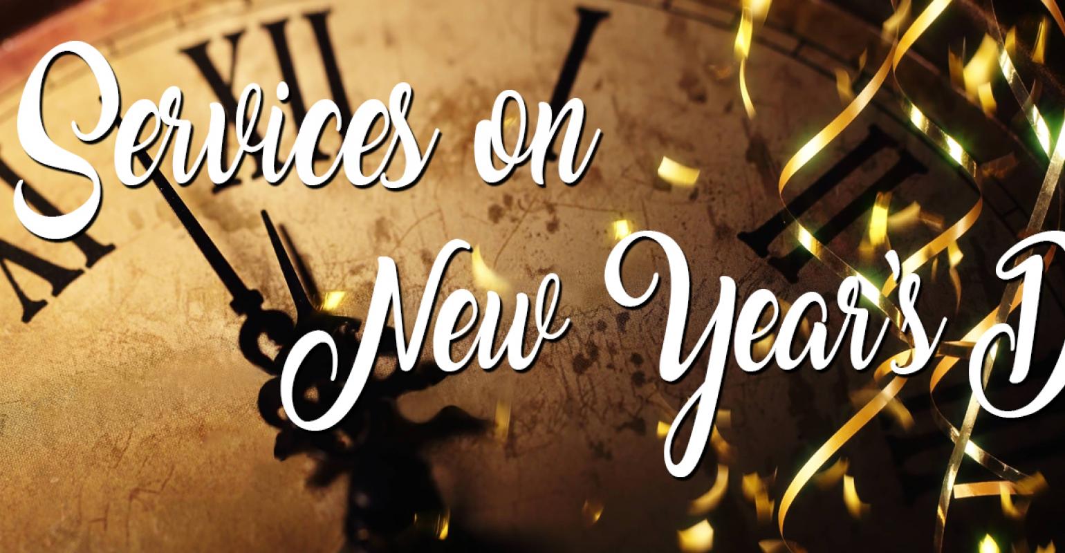 New Years services